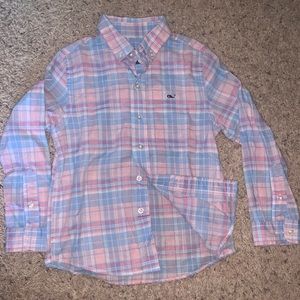EUC Boys Vineyard Vines Long Sleeve Button Down